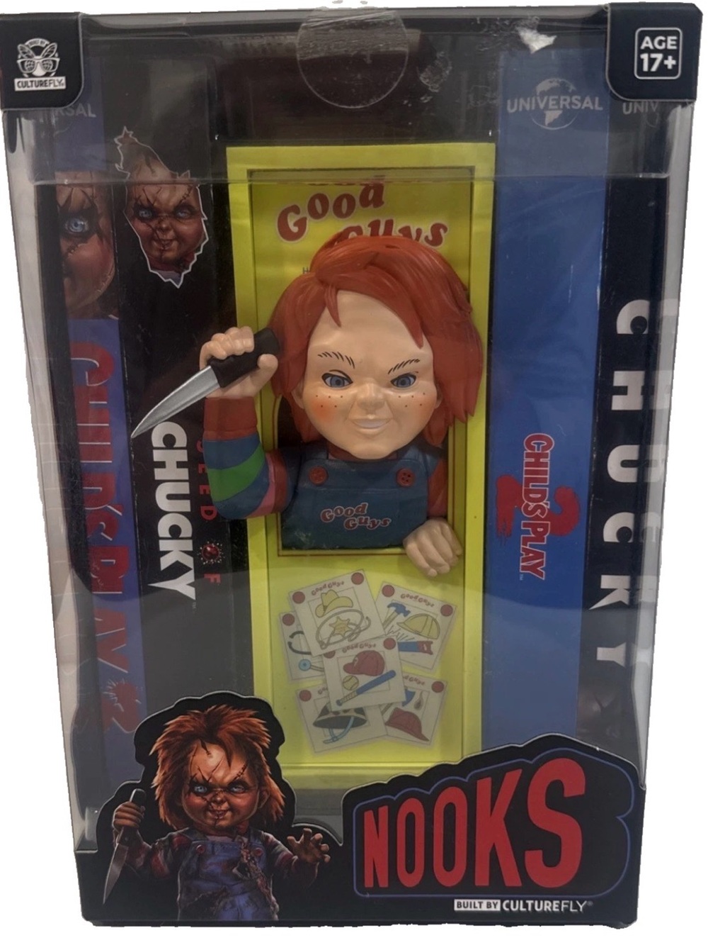 Chucky Child’s Play 2 Horror Book Shelf Nooks Collectible CultureFly